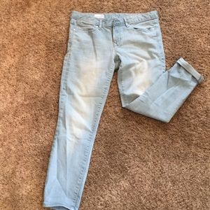 Gap always skinny 29. 8. Light blue wash